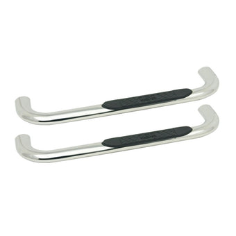compare product Westin 1999-2013 Chevy Silverado 1500 Reg Cab Platinum 4 Oval Nerf Step Bars - SS