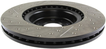 compare product StopTech Slotted & Drilled Sport Brake Rotor