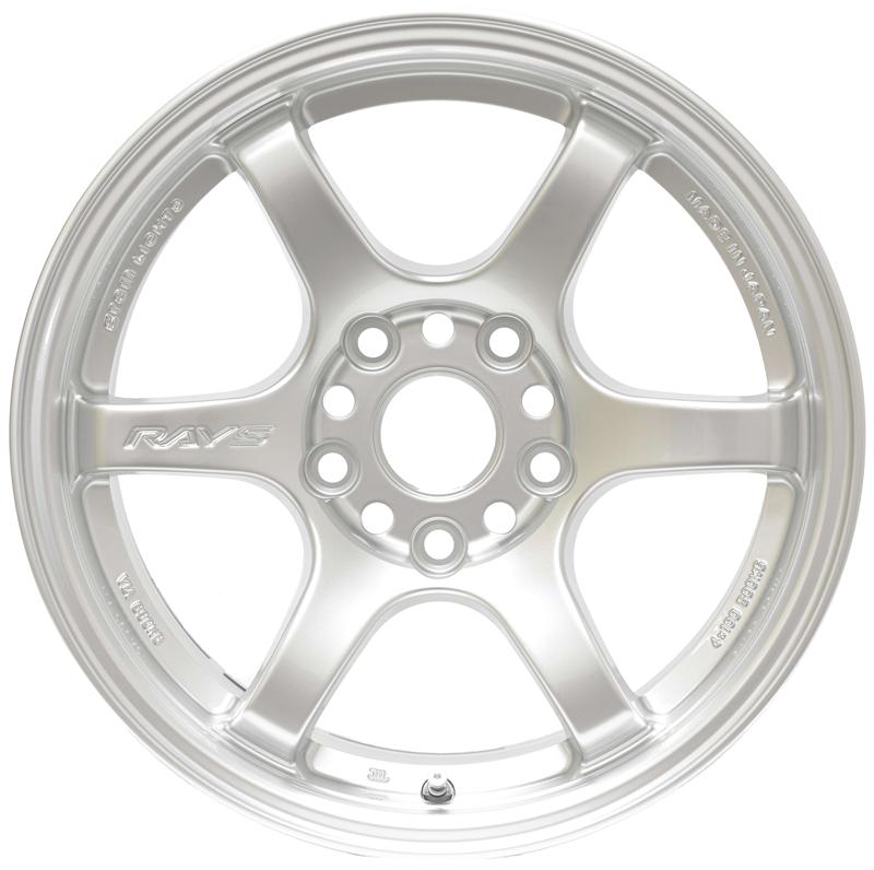 Gram Lights 57DR 15x8.0 +28 4x100 Sunlight Silver Wheel - My Store