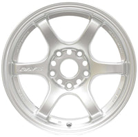 Gram Lights 57DR 15x8.0 +28 4x100 Sunlight Silver Wheel - My Store