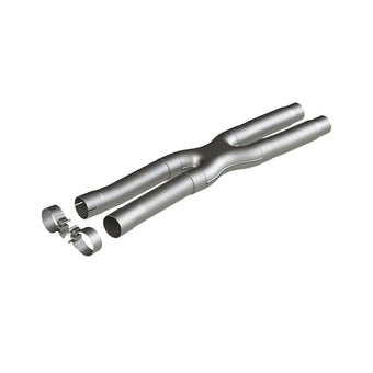 compare product MBRP 15-19 Ford Mustang GT 2.5in Resonator Delete X-Pipe - AL
