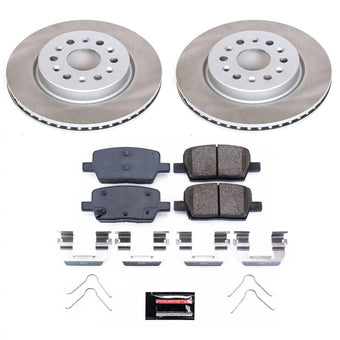 compare product Power Stop 17-20 GMC Acadia Rear Semi-Coated Rotor Kit