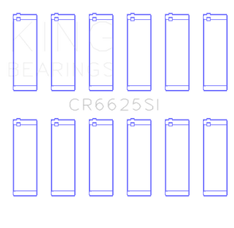 compare product King Engine Bearings Chevrolet 262 (Size +0.25mm) Connecting Rod Bearing Set