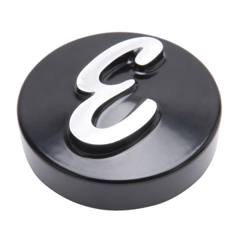 compare product Edelbrock Edelbrock Inein Air Cleaner Nut 2-1/8In Diameter Black w/ Raw Alum Inein