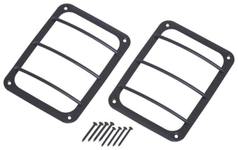 compare product Kentrol 07-18 Jeep Wrangler JK Taillight Guard Pair - Textured Black