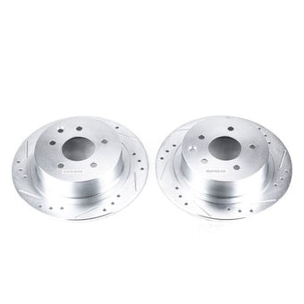compare product Power Stop 02-18 Nissan Altima Rear Evolution Drilled & Slotted Rotors - Pair