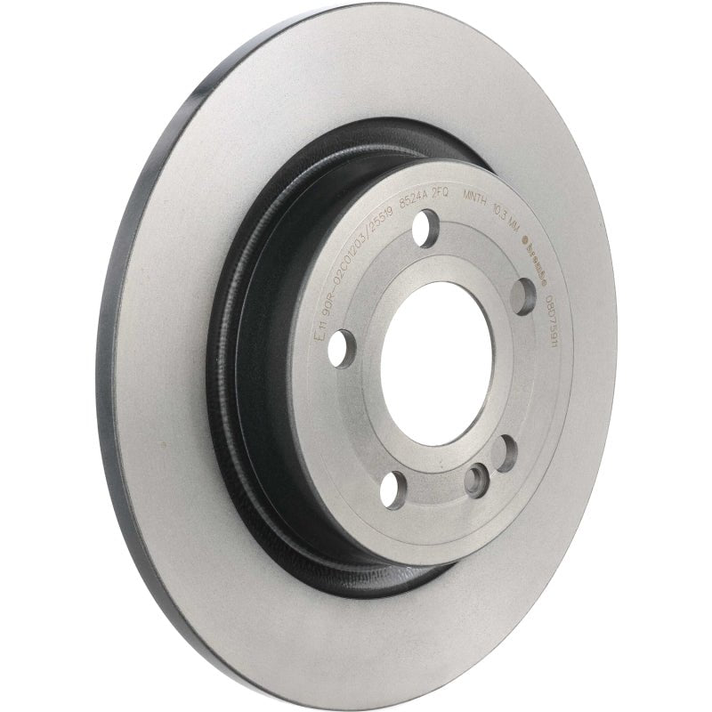 Brembo 17 - 22 Hyundai Elantra/Ioniq/19 - 21 Veloster/20 - 21 Kia Forte Rear UV Coated Rotor - My Store