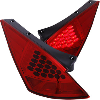 compare product ANZO 2003-2005 Nissan 350Z LED Taillights Red