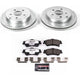 Power Stop 08 - 09 Pontiac G8 Rear Z26 Street Warrior Brake Kit - My Store