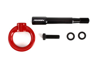 compare product PERRIN 08-14 Subaru WRX/STI (Hatchback) Tow Hook Kit (Rear) - Red