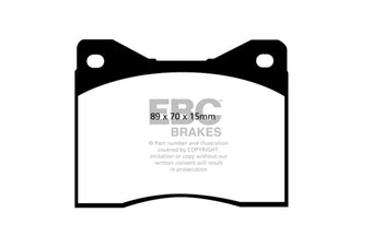compare product EBC 79-86 Alfa Romeo 6 2.0 Ultimax2 Front Brake Pads