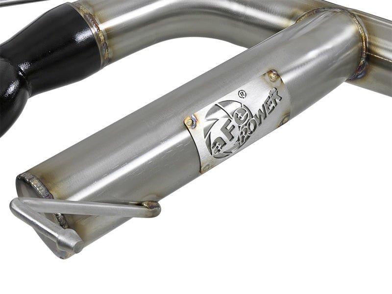 aFe MACHForce XP 08 - 13 BMW 135i L6 - 2.0L N54/N55 3in. 304 SS Axle - Back Exhaust w/Black Tips - My Store