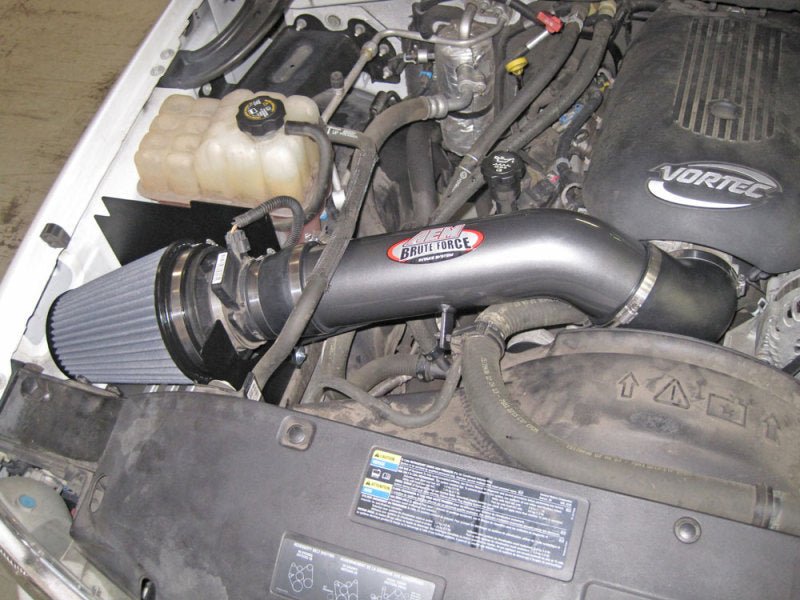AEM 99 - 06 Chevy/GMC 5.3/6.0L Silver Brute Force Intake - My Store