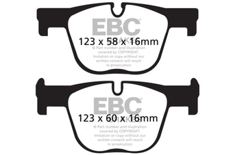 compare product EBC brake Ultimax2 brake Pads