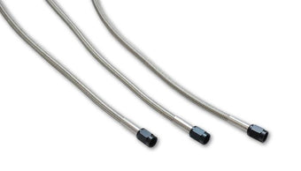 compare product Vibrant Univ Oil Feed Kit 2ft Teflon lined S.S. hose with two -3AN female fittings preassembled
