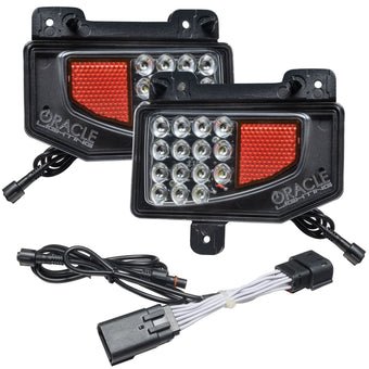 compare product Oracle Jeep Gladiator JT Rear Bumper LED Reverse Lights w/ Plug & Play Harness - 6000K