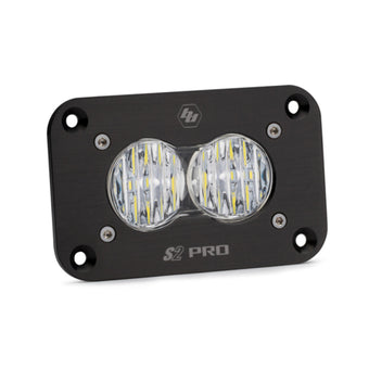 compare product Baja Designs S2 Pro Flush Mount Wide Cornering Pattern LED Work Light - Clear
