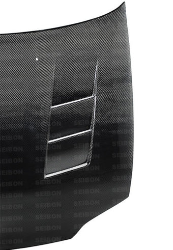 compare product Seibon 92-95 Honda Civic 2DR/3DR TS-Style Carbon Fiber Hood