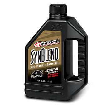 compare product Maxima Syn Blend Ester 4T Semi-Synthetic 20W50 Engine Oil - 1L