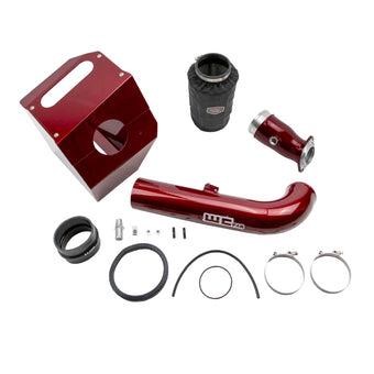 compare product Wehrli 17-19 Chevrolet 6.6L L5P 4in Intake Kit Stage 2 - WCFab Red