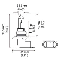 Hella Optilux HB3 9005 12V/65W XY Xenon Yellow Bulb - My Store