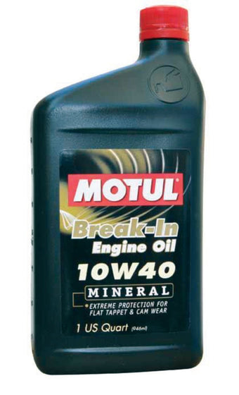 compare product Motul 1L Classic BREAK-IN OIL 10W40 (Part# mot2810QTA)