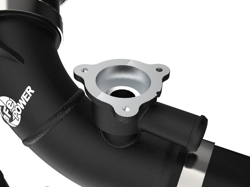 aFe 2022 Toyota Tundra V6 - 3.5L (tt) BladeRunner 2.5in Aluminum Hot Charge Pipe - Black - My Store