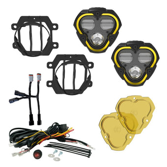 compare product KC HiLiTES FLEX ERA 3 Dual Mode SAE Fog Lights - 2-Light Master Kit for Subaru Crosstrek/Forester