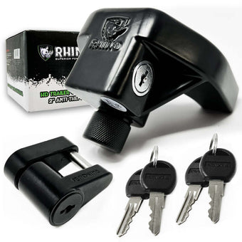 compare product Rhino USA 2In Trailer Coupler Hd Lock Kit-2-Piece
