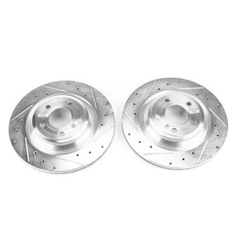 compare product Power Stop 15-16 Mercedes-Benz SL400 Rear Evolution Drilled & Slotted Rotors - Pair