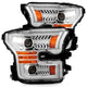 AlphaRex 15 - 17 Ford F - 150 PRO - Series Projector Headlights Plank Style Chrm w/Activ Light/Seq Signal - My Store