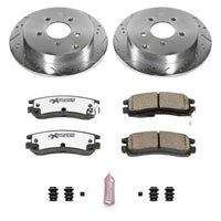 Power Stop 02 - 07 Buick Rendezvous Rear Z26 Street Warrior Brake Kit - My Store