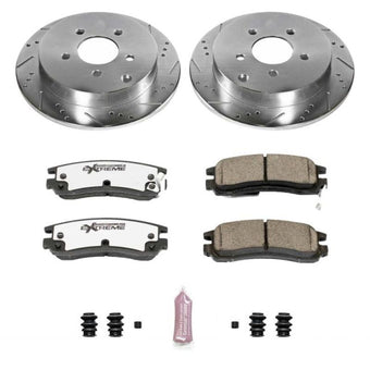 compare product Power Stop 02-07 Buick Rendezvous Rear Z26 Street Warrior Brake Kit