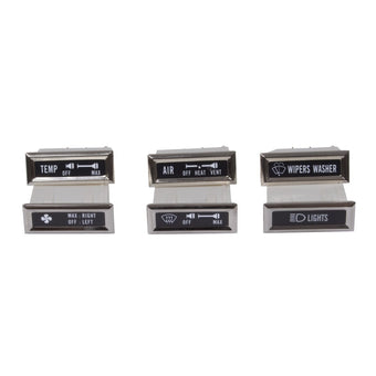 compare product Omix Dash Indicator Light Kit 76-86 Jeep CJ Models
