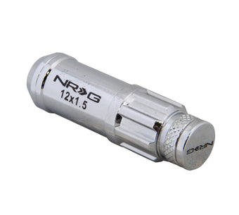 compare product NRG 700 Series M12 X 1.5 Steel Lug Nut w/Dust Cap Cover Set 21 Pc w/Locks & Lock Socket - Silver