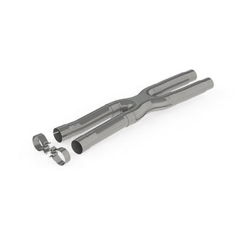 compare product MBRP 15-19 Ford Mustang GT 2.5in Resonator Delete X-Pipe - T409