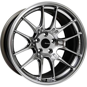 compare product Enkei GTC02 18x9 5x114.3 42mm Offset 75mm Bore Hyper Silver Wheel
