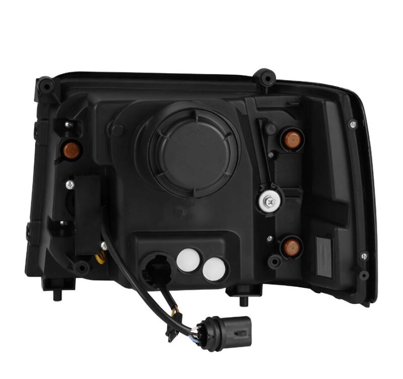AlphaRex 92 - 96 Ford F - Series/Bronco LUXX - Series Proj Headlights Blk w/Actv Light SeqSig & SBDRL - My Store