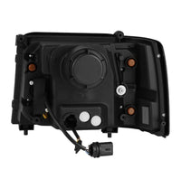 AlphaRex 92 - 96 Ford F - Series/Bronco LUXX - Series Proj Headlights Blk w/Actv Light SeqSig & SBDRL - My Store