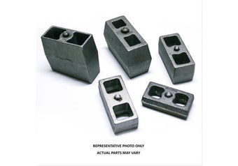 compare product Superlift Universal Application - Rear Lift Block - 4in Lift - w/ Flat - Pair