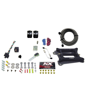 compare product Nitrous Express 4150 4-BBL/Gasoline Nitrous Kit (50-300HP) w/o Bottle