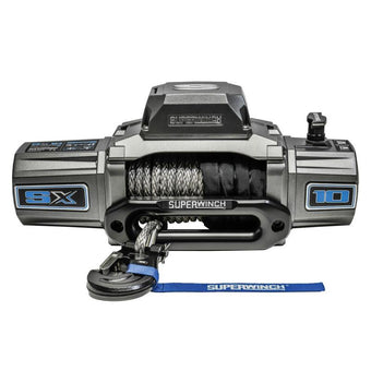 compare product Superwinch 10000 LBS 12V DC 3/8in x 80ft Synthetic Rope SX 10000 Winch