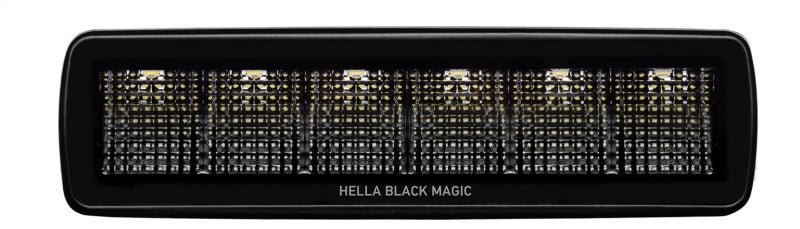 Hella Universal Black Magic 6 L.E.D. Mini Light Bar - Flood Beam - My Store