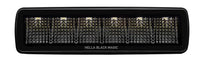 Hella Universal Black Magic 6 L.E.D. Mini Light Bar - Flood Beam - My Store
