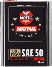 Motul Classic SAE 50 Oil - 2L - My Store