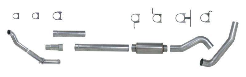 Diamond Eye KIT 5in Turbo Back SGL AL: 94 - 97 FORD 7.3L F250/F350 PWRSTROKE NFS W/ CARB EQUIV STDS - My Store