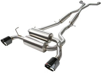 aFe Takeda 2 - 1/2in 304SS Cat - Back Exhaust Infiniti G37 08 - 13/Q60 14 - 15 V6 - 3.7 w/ Carbon Fiber Tips - My Store