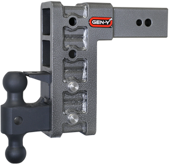 compare product Gen-Y Mega Duty 3in Shank 9in Drop 3.5K TW 32K Hitch w/GH-0161 Dual-Ball/GH-0162 Pintle Lock