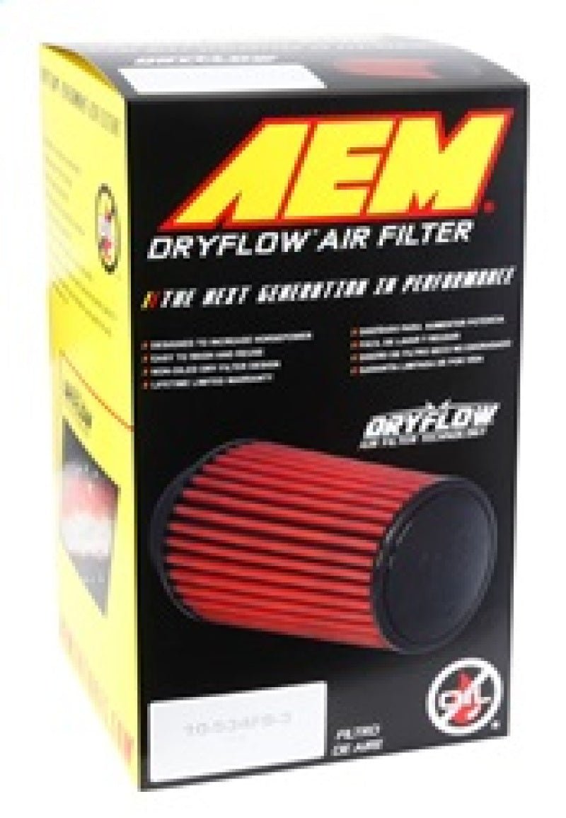 AEM 3 in x 9 in Dryflow Air Filter - My Store