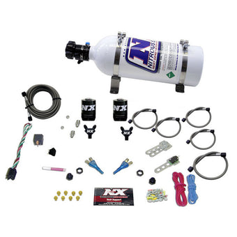 compare product Nitrous Express Dodge EFI Full Race Dual Nozzle Nitrous Kit (100-300HP) w/5lb Bottle